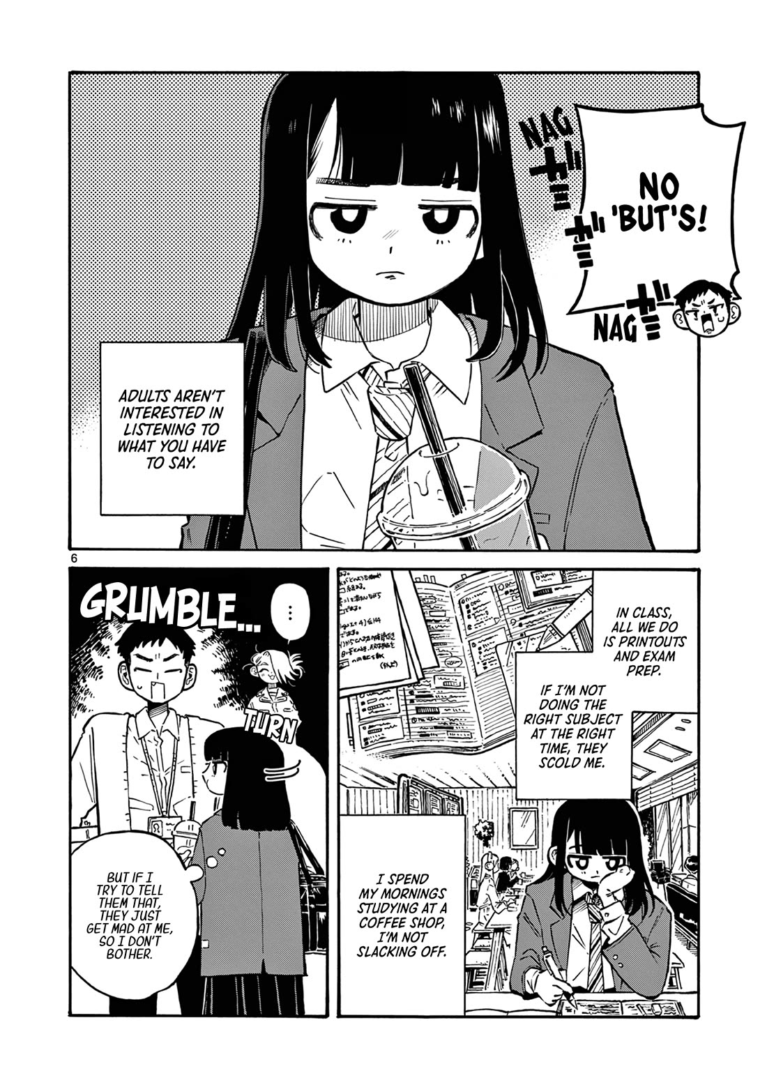 School Back Chapter 1 page 6 - Chapter 1: Even though they're an adult
