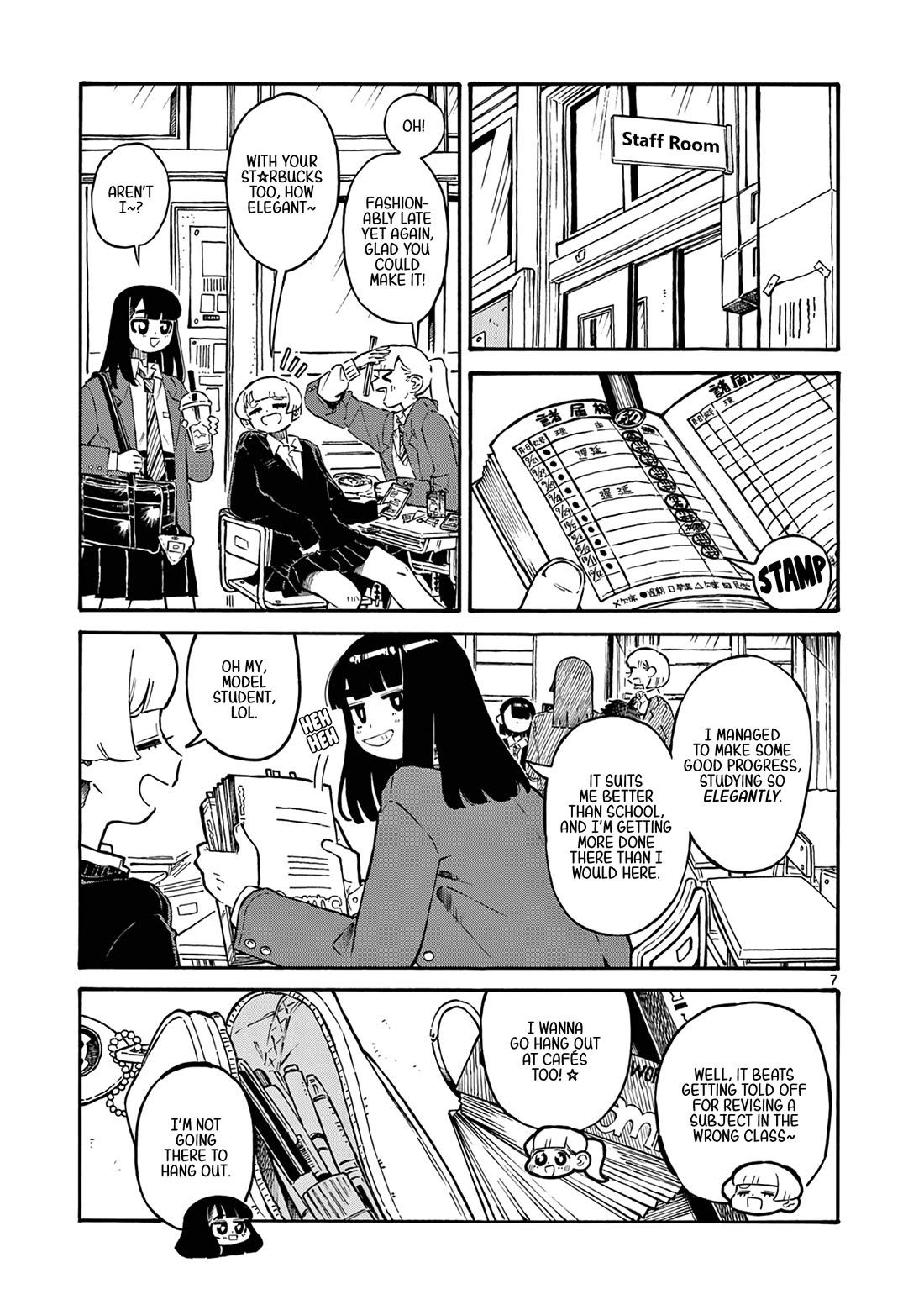 School Back Chapter 1 page 7 - Chapter 1: Even though they're an adult