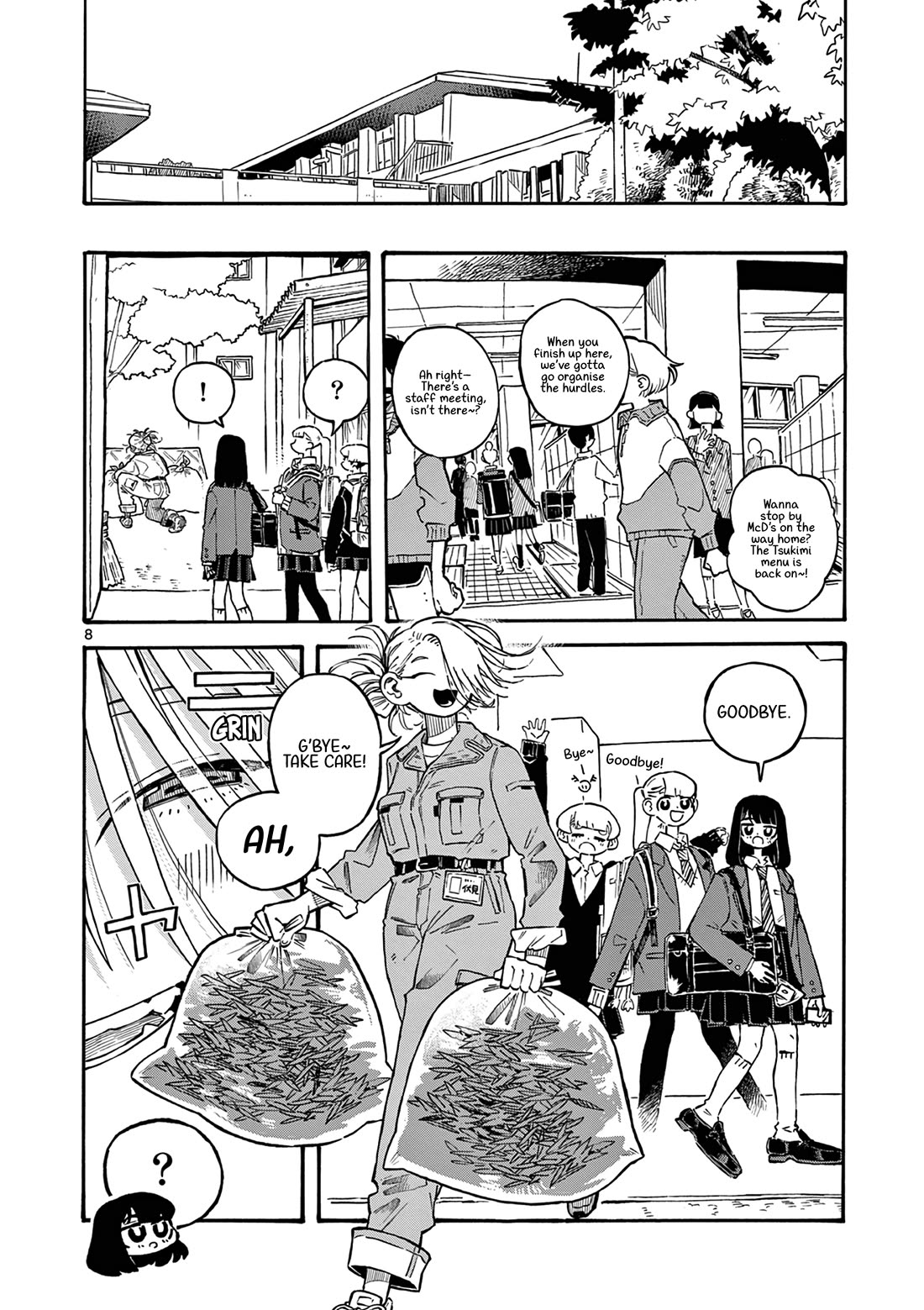 School Back Chapter 1 page 8 - Chapter 1: Even though they're an adult