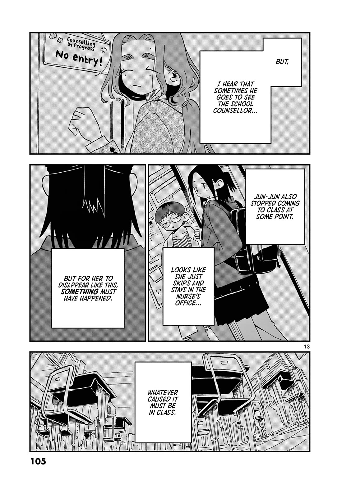 School Back Chapter 11 page 14 - Chapter 11: Worries