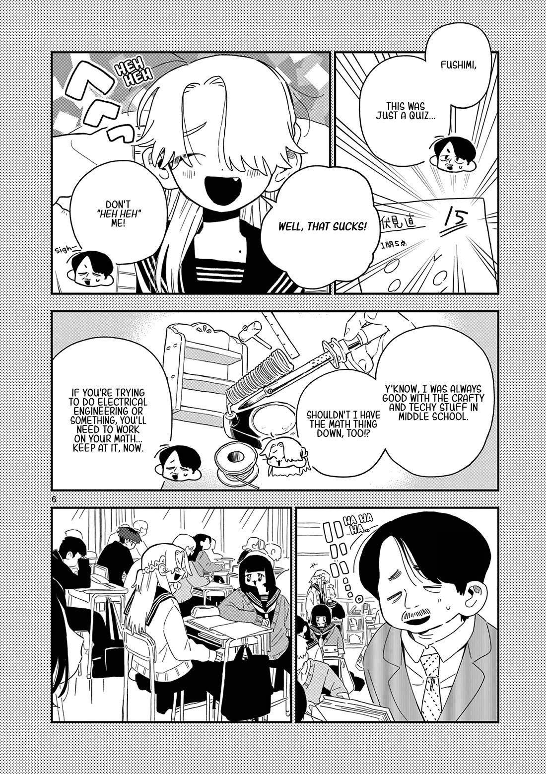 School Back Chapter 12 page 7 - Chapter 12: Smile
