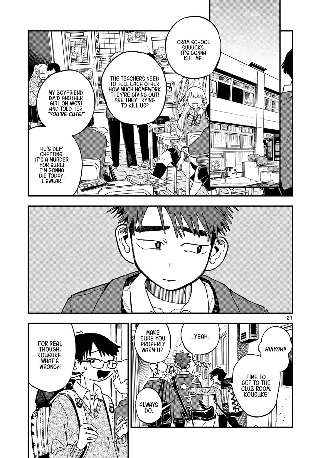 School Back Chapter 2 page 22 - Chapter 2: I Just Might Die