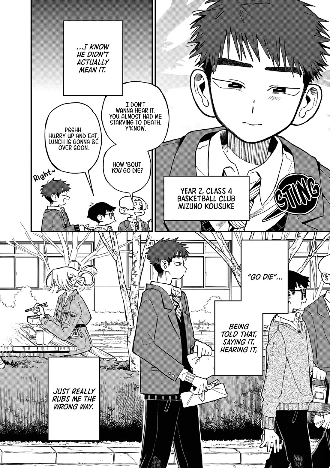 School Back Chapter 2 page 7 - Chapter 2: I Just Might Die