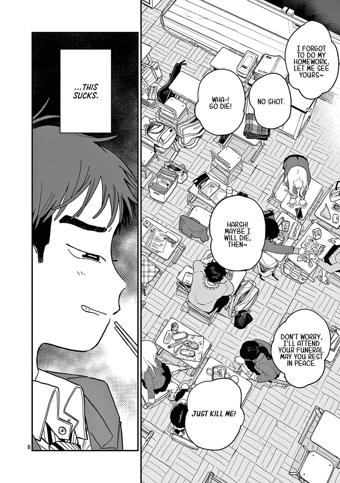 School Back Chapter 2 page 9 - Chapter 2: I Just Might Die