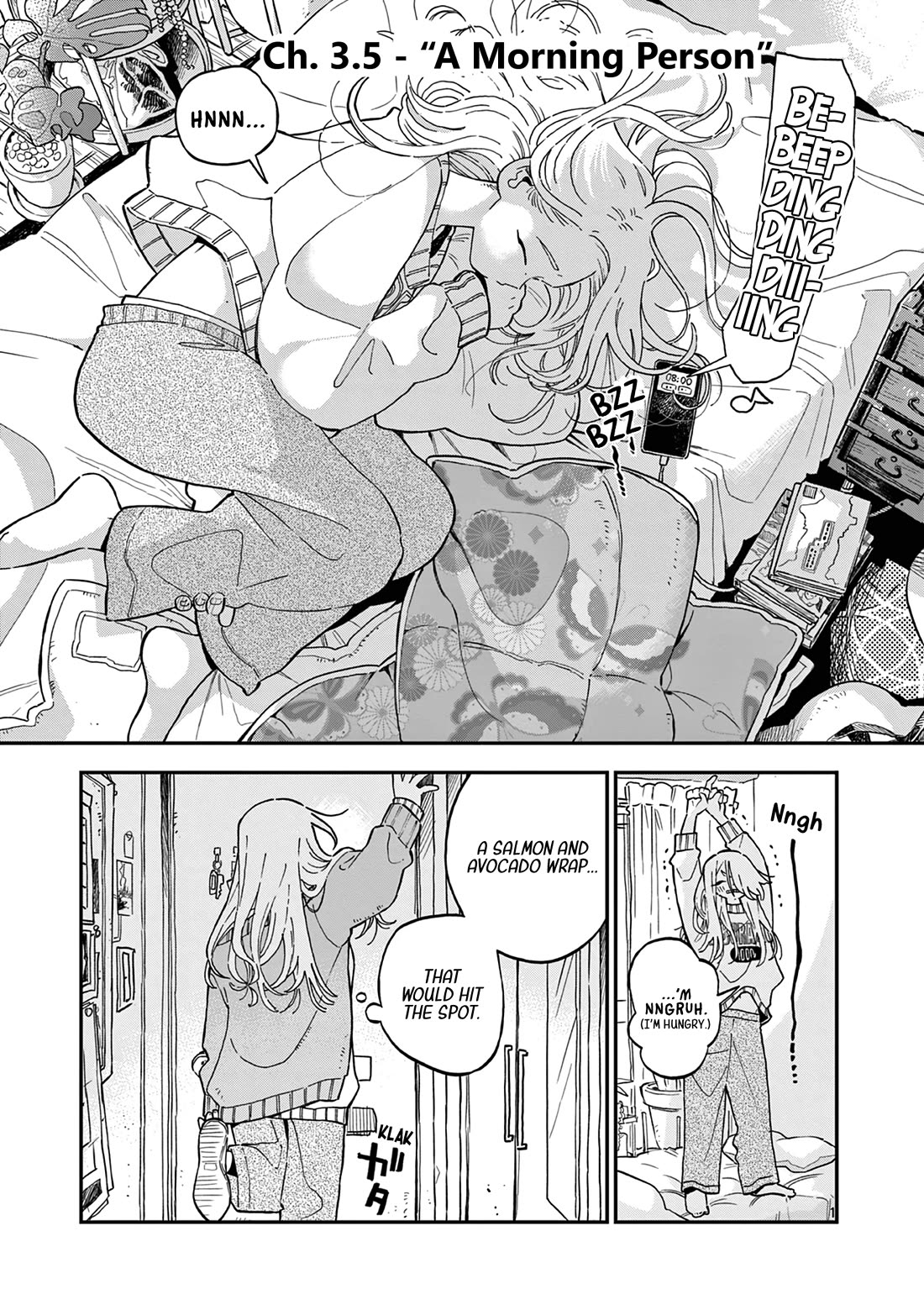 School Back Chapter 3.5 page 1 - Chapter 3.5: A Morning Person