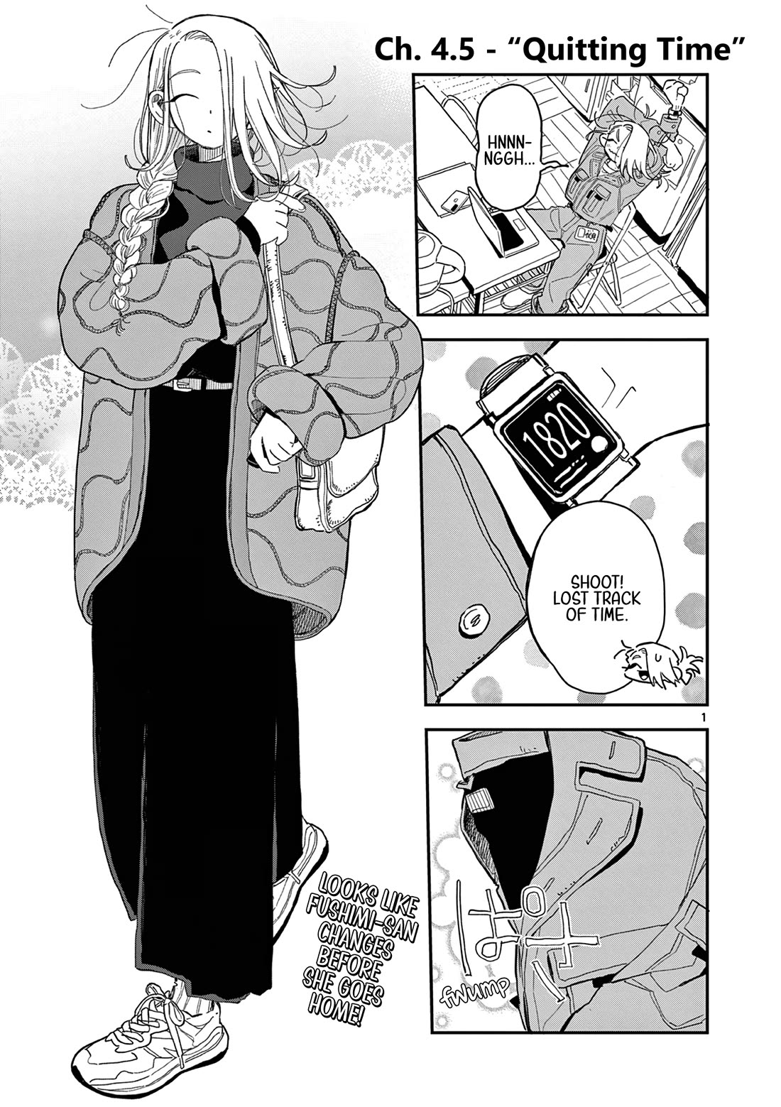 School Back Chapter 4.5 page 1 - Chapter 4.5: Quitting Time