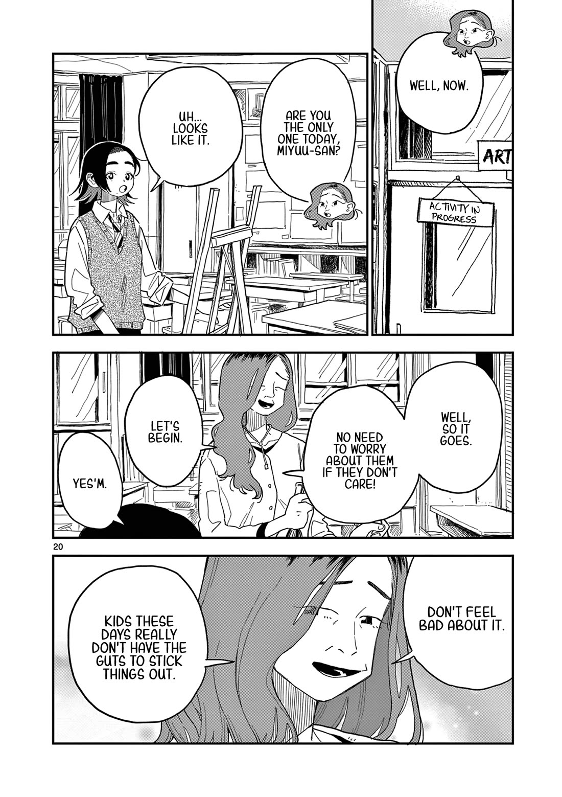 School Back Chapter 4 page 21 - Chapter 4: When You're Born a Genius