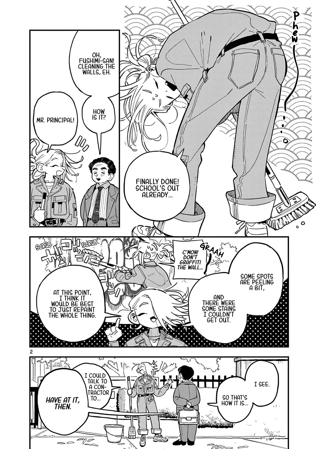 School Back Chapter 4 page 3 - Chapter 4: When You're Born a Genius