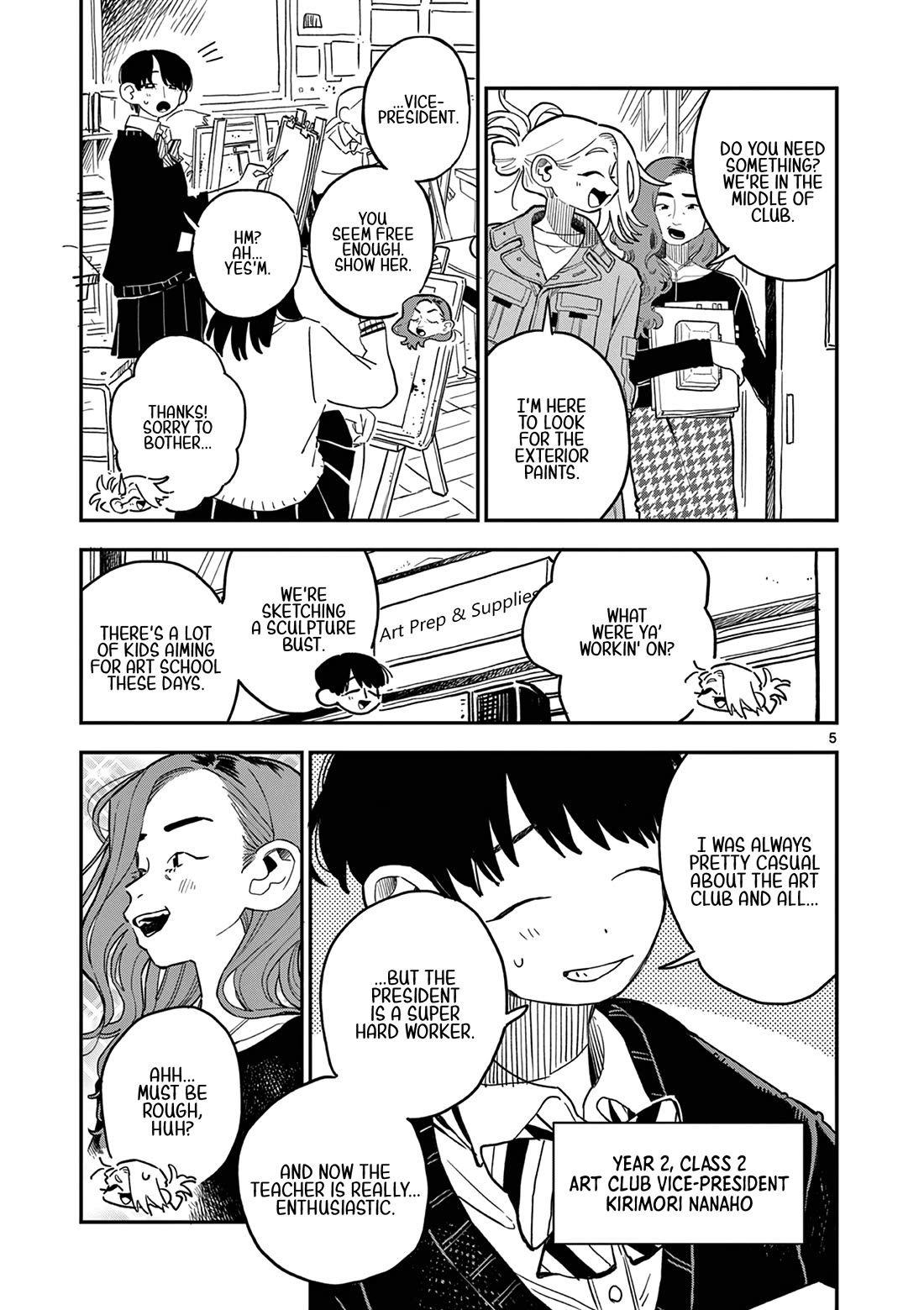School Back Chapter 4 page 6 - Chapter 4: When You're Born a Genius