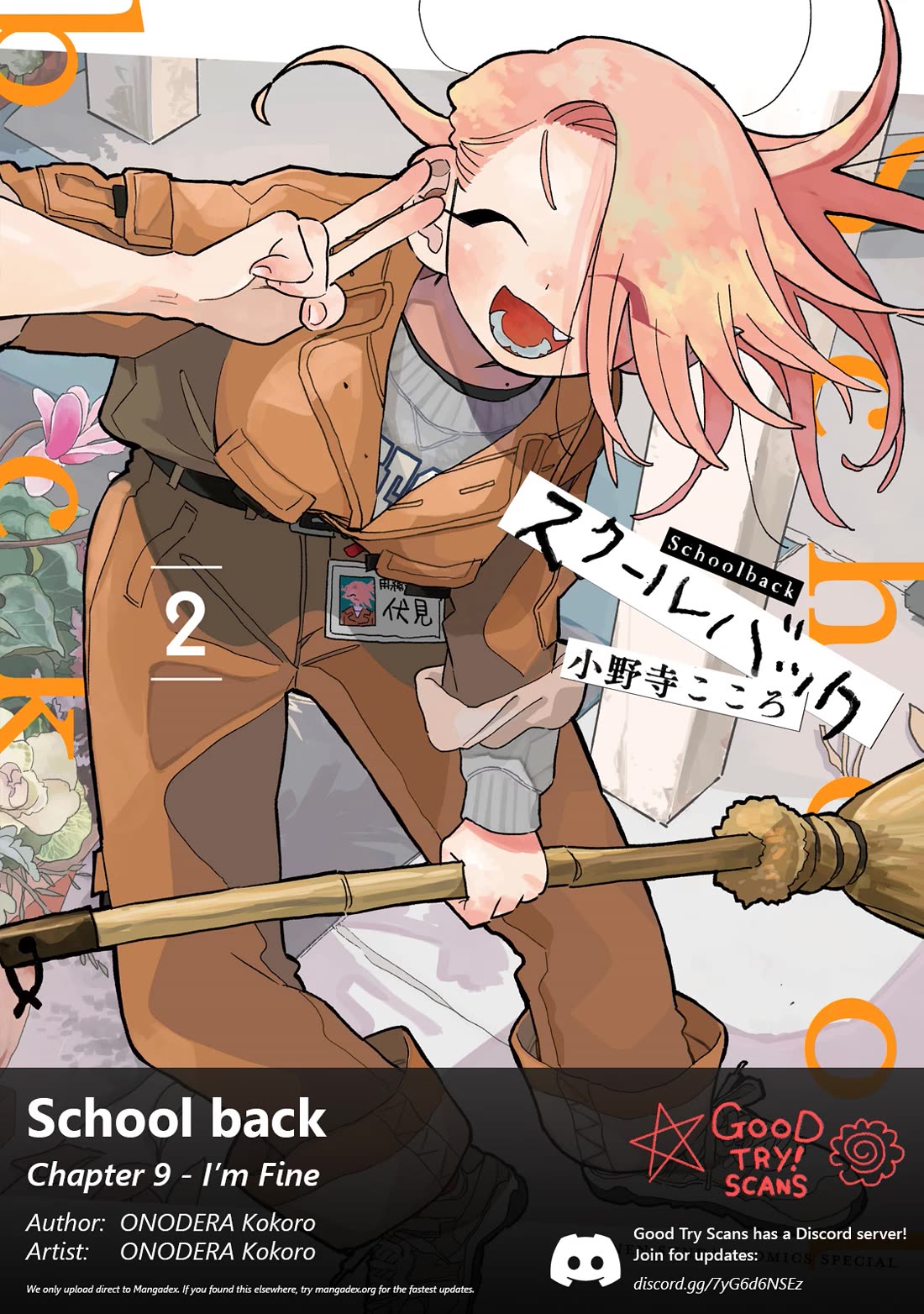 School Back Chapter 9 page 1 - Chapter 9: I'm Fine
