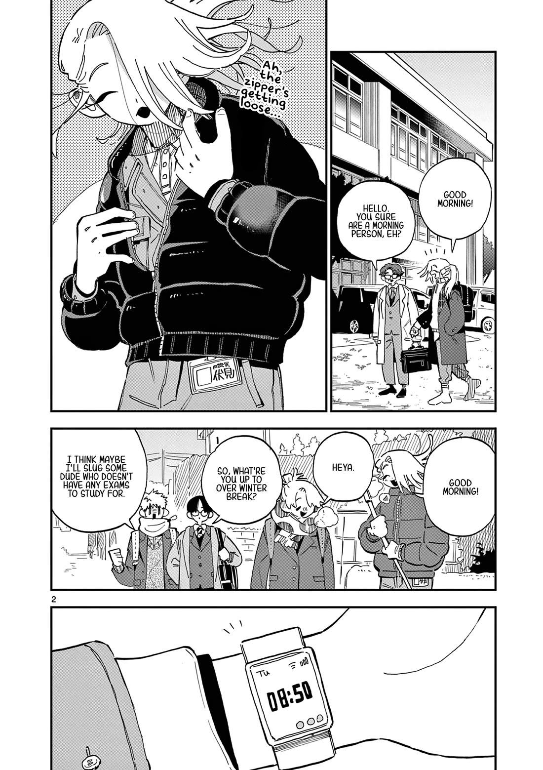 School Back Chapter 9 page 3 - Chapter 9: I'm Fine