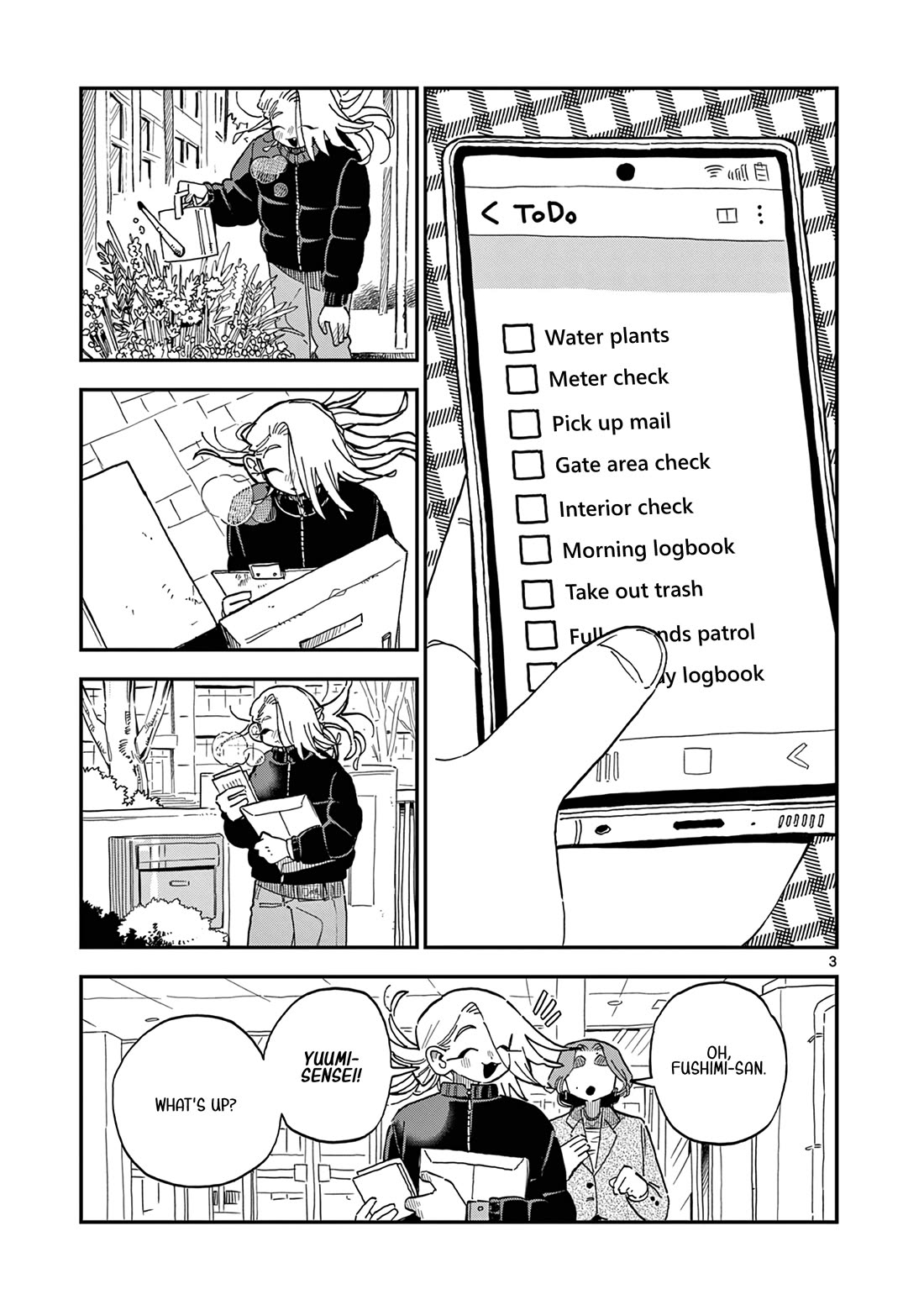 School Back Chapter 9 page 4 - Chapter 9: I'm Fine