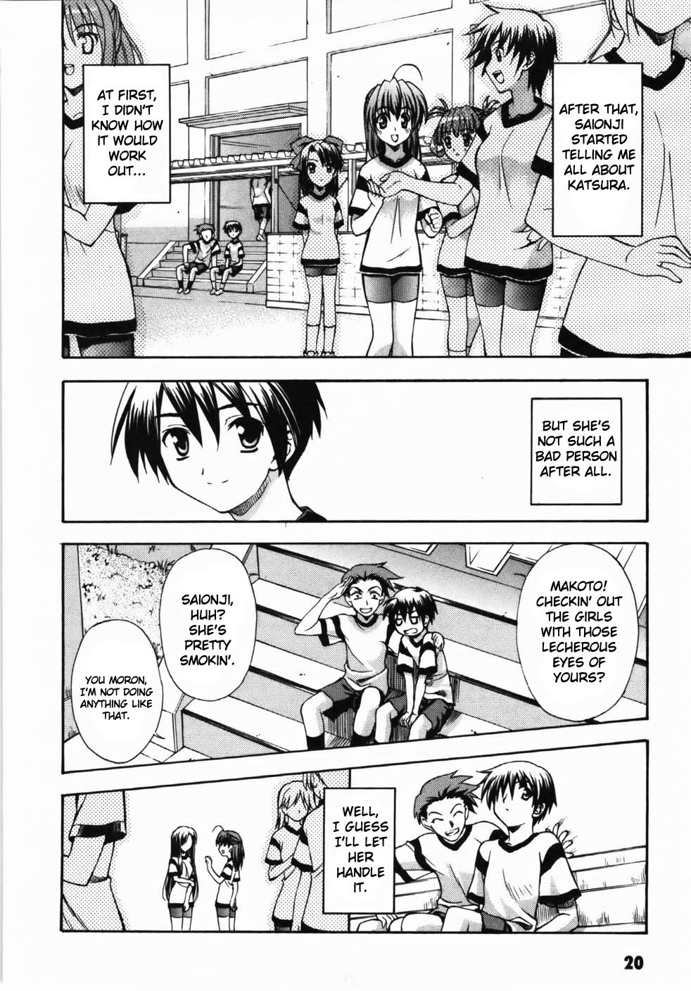 School Days Chapter 1 page 20 - Chapter 1: Confession