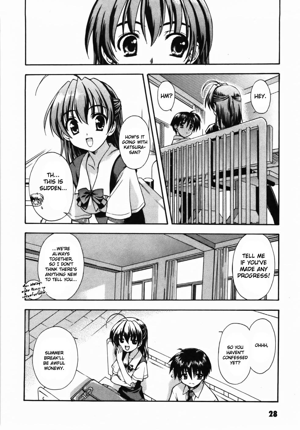 School Days Chapter 1 page 27 - Chapter 1: Confession