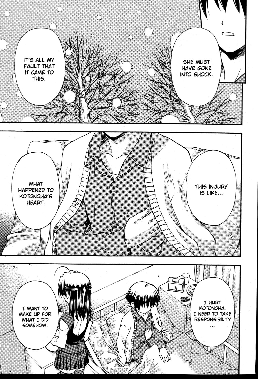 School Days Chapter 12 page 9 - Chapter 12: Sekai and the Couple [END]