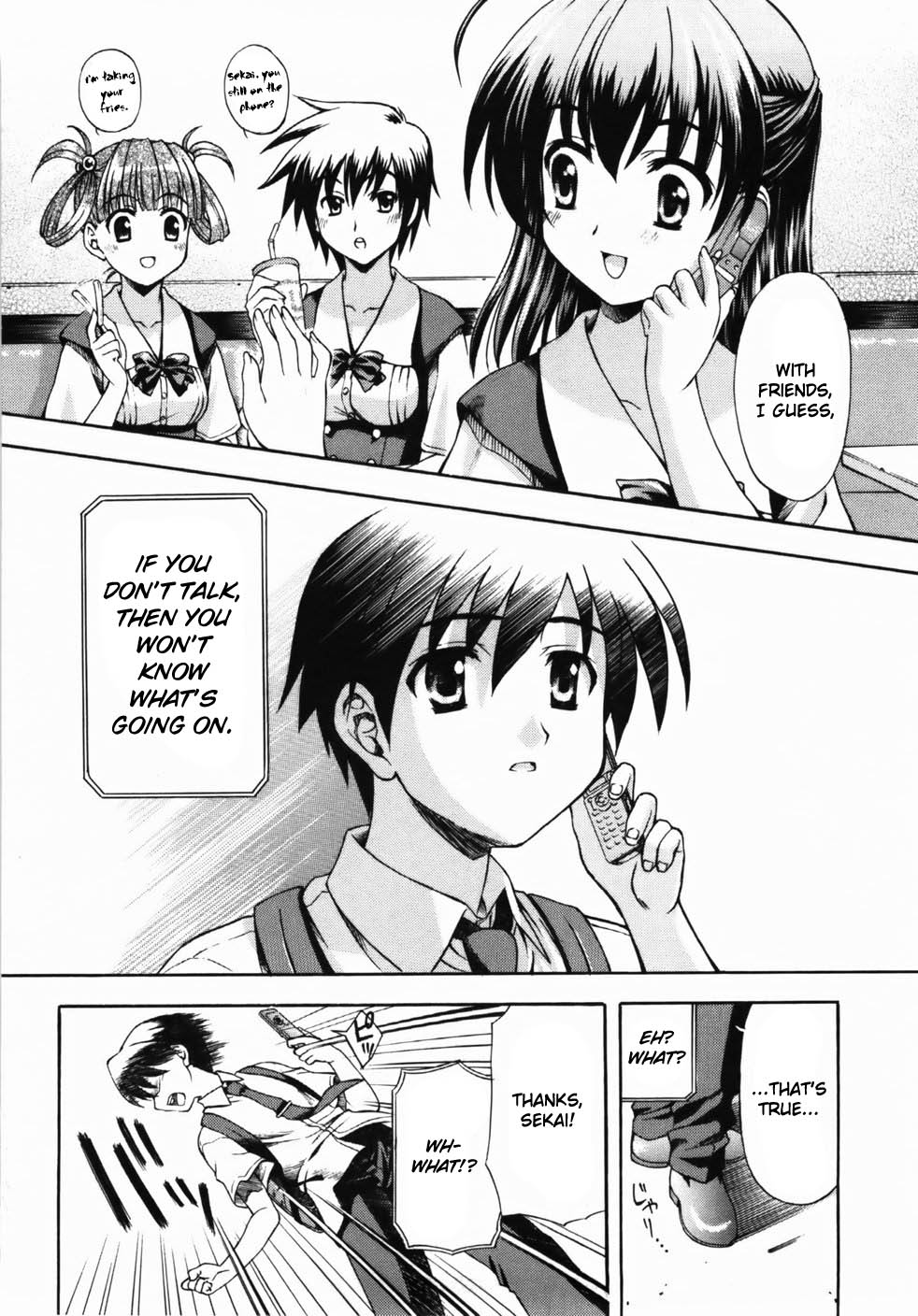 School Days Chapter 2 page 24 - Chapter 2: The Couple's Distance