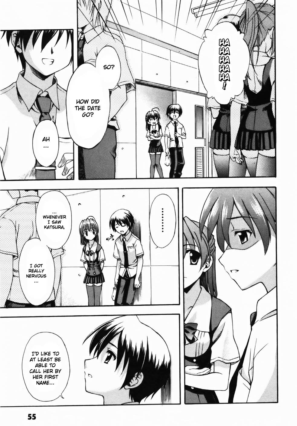 School Days Chapter 2 page 9 - Chapter 2: The Couple's Distance