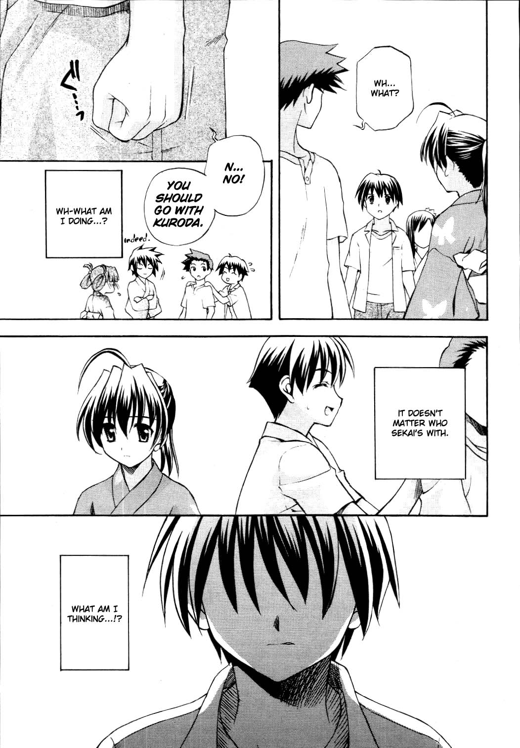 School Days Chapter 6 page 19 - Chapter 6: Right Hand and Left Hand