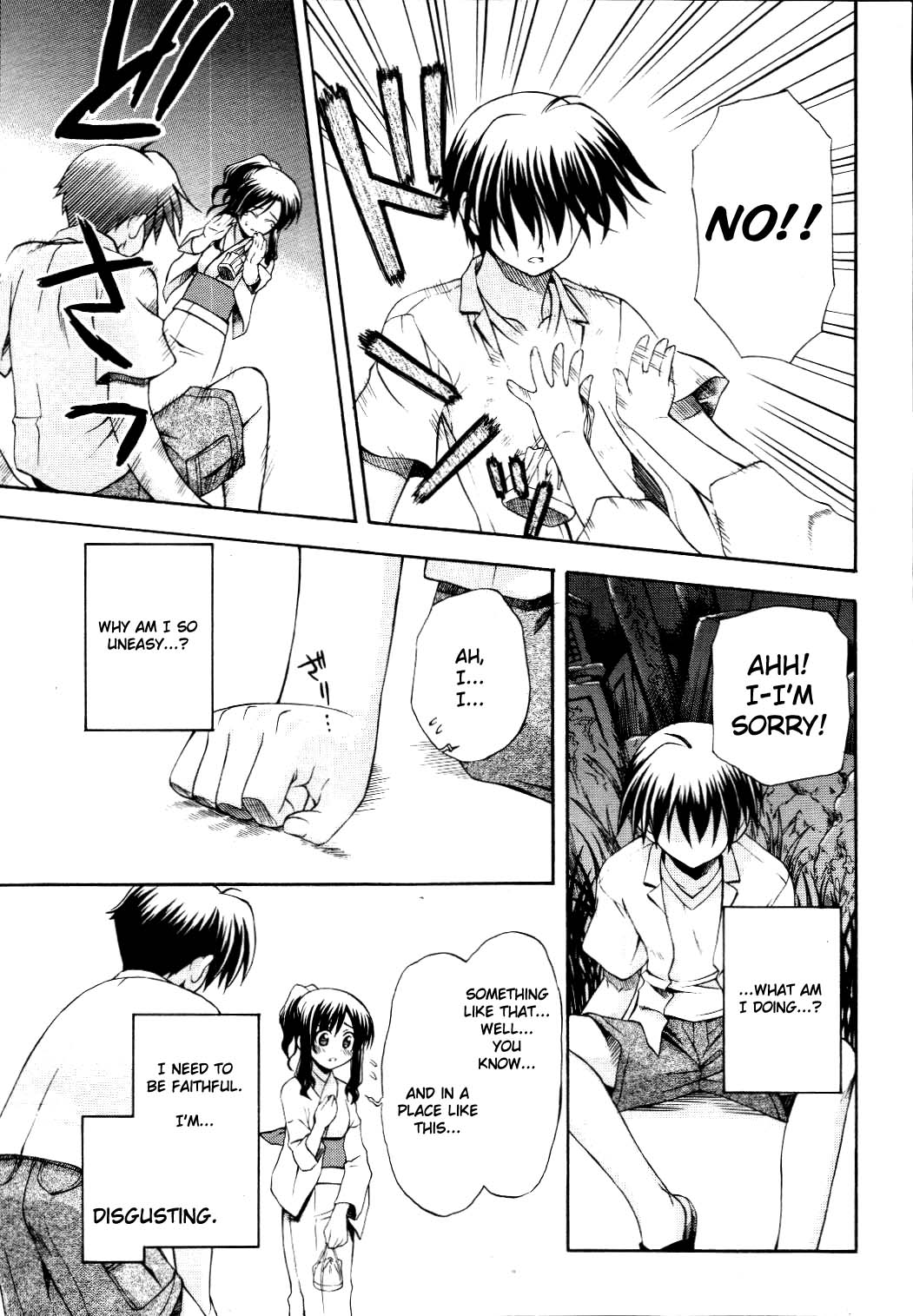 School Days Chapter 6 page 23 - Chapter 6: Right Hand and Left Hand