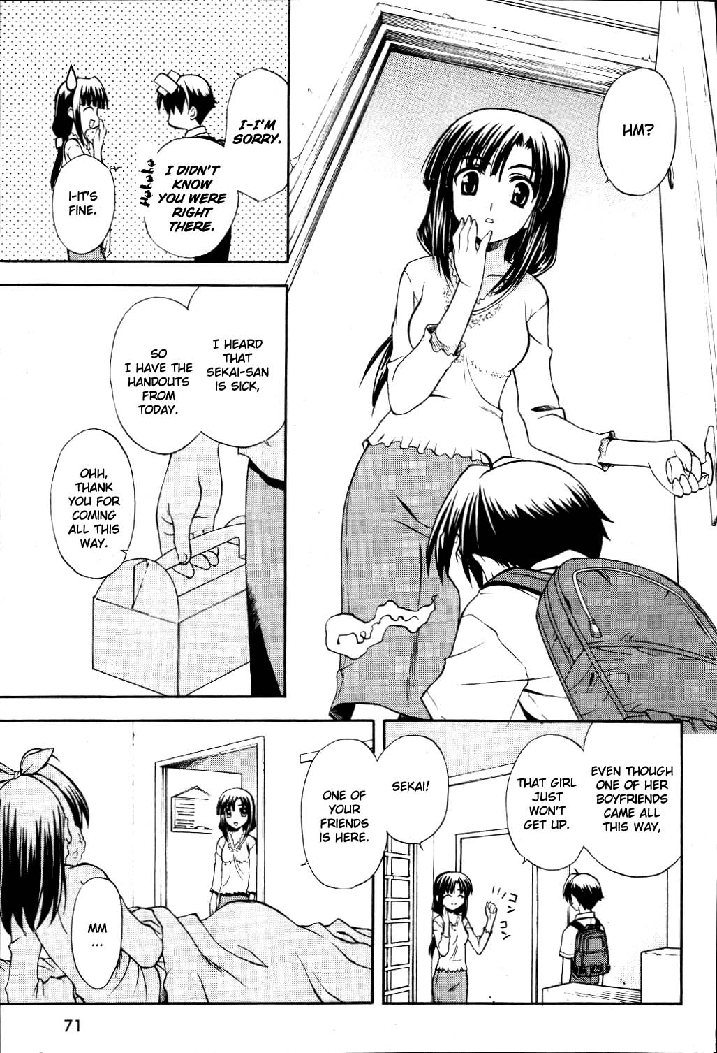 School Days Chapter 7 page 9 - Chapter 7: Warmth