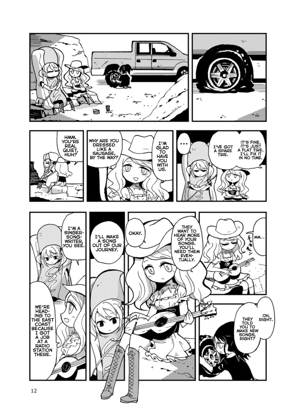 School Doodles Festival 2017 Chapter 1 page 12 - Chapter 1: Sausage Cosplayer (Imitation Crystal)