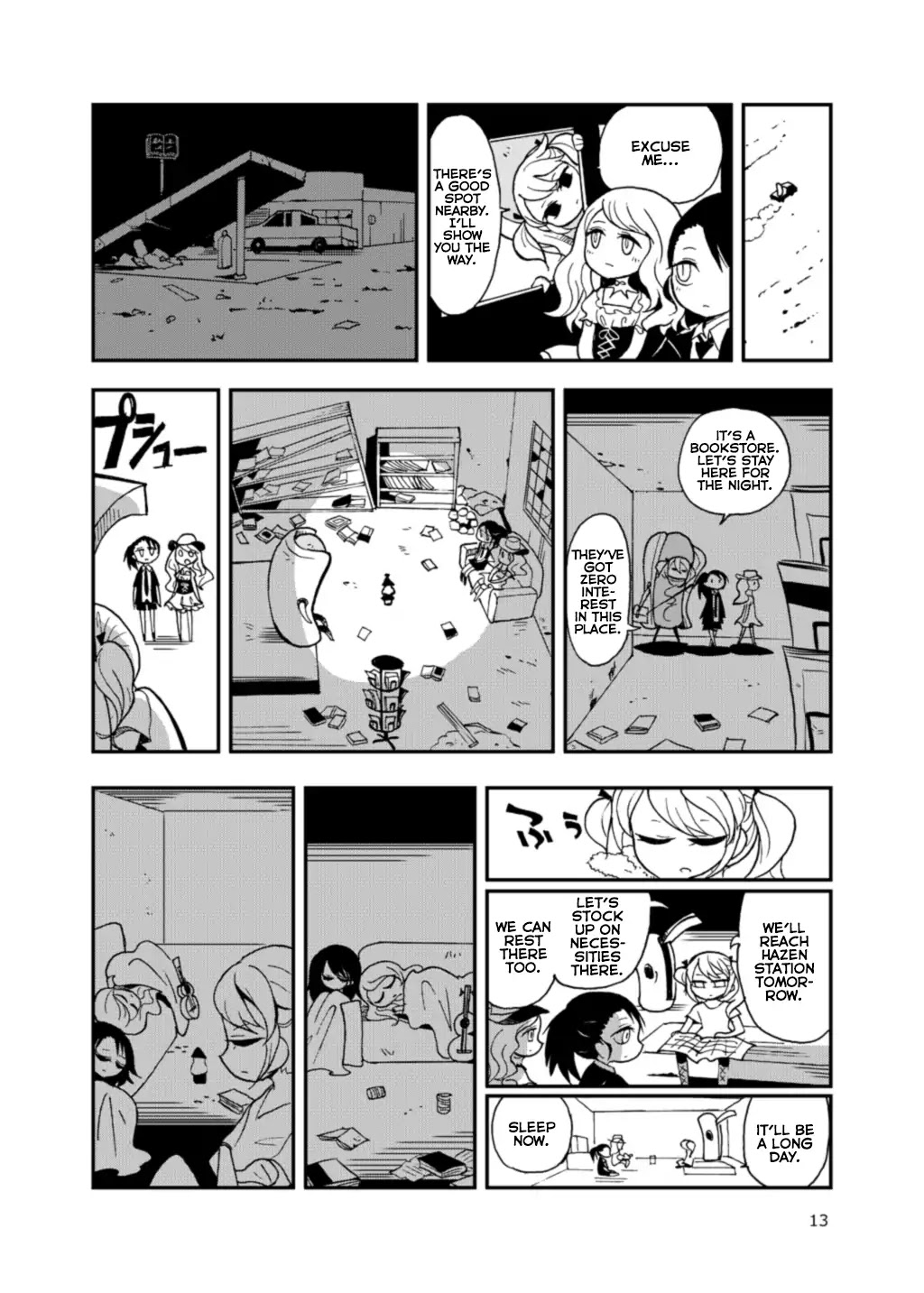 School Doodles Festival 2017 Chapter 1 page 13 - Chapter 1: Sausage Cosplayer (Imitation Crystal)