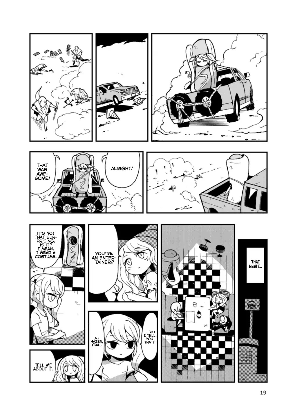 School Doodles Festival 2017 Chapter 1 page 19 - Chapter 1: Sausage Cosplayer (Imitation Crystal)