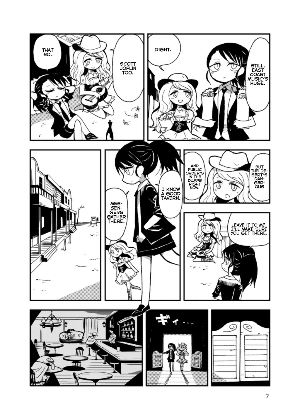 School Doodles Festival 2017 Chapter 1 page 7 - Chapter 1: Sausage Cosplayer (Imitation Crystal)