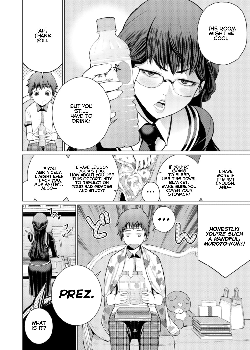 School Doodles Festival 2017 Chapter 2 page 12 - Chapter 2: Me, the Locked Room, and the Student Council President (Higashida Yuusuke)