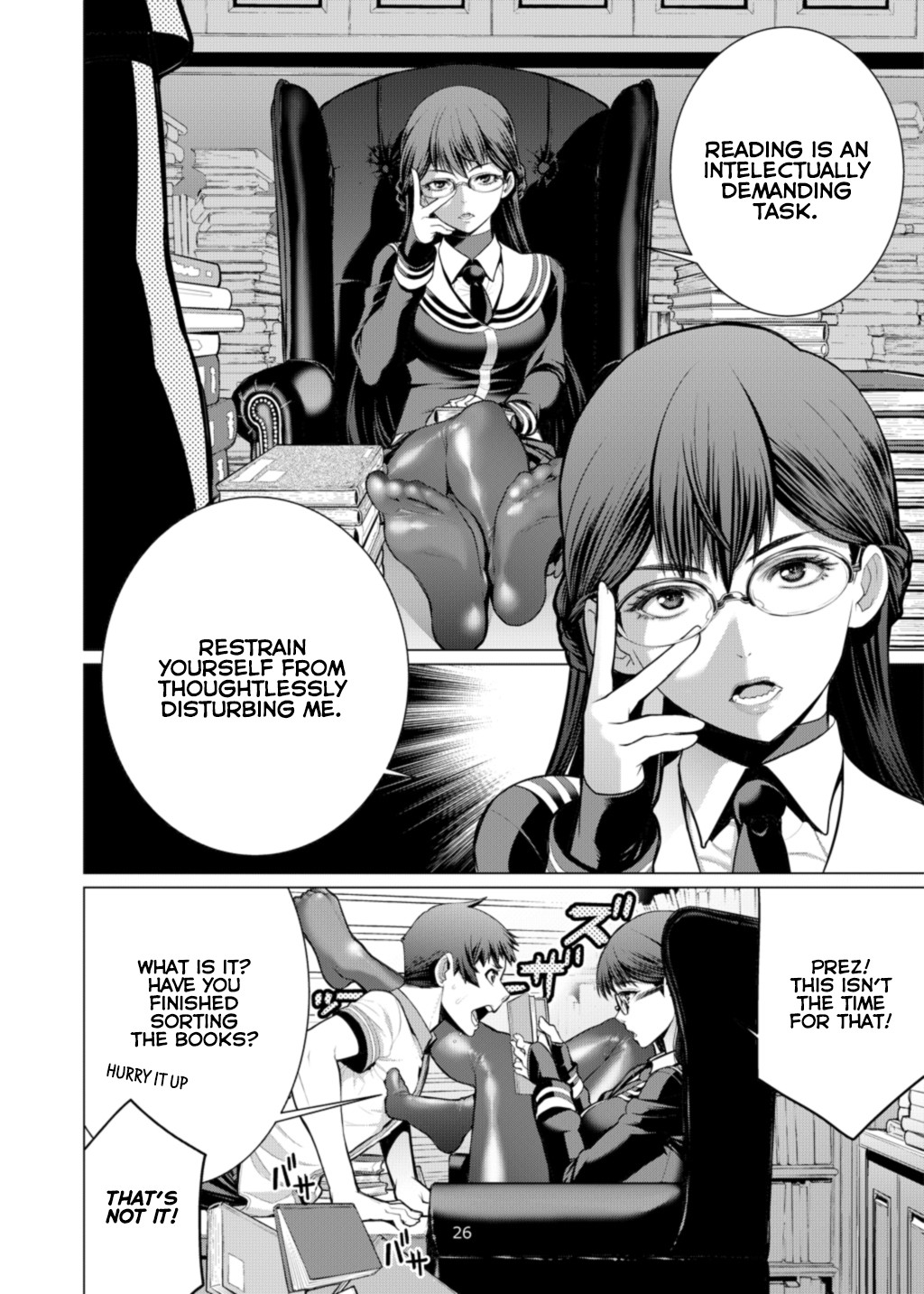 School Doodles Festival 2017 Chapter 2 page 2 - Chapter 2: Me, the Locked Room, and the Student Council President (Higashida Yuusuke)