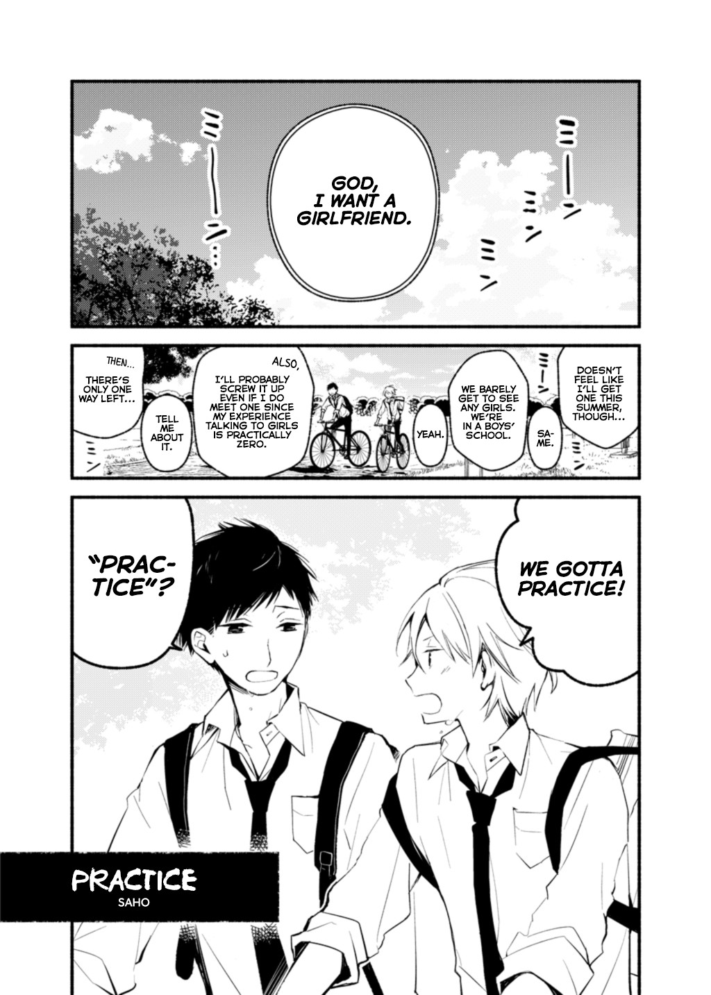 School Doodles Festival 2017 Chapter 3 page 1 - Chapter 3: Practice (Saho)