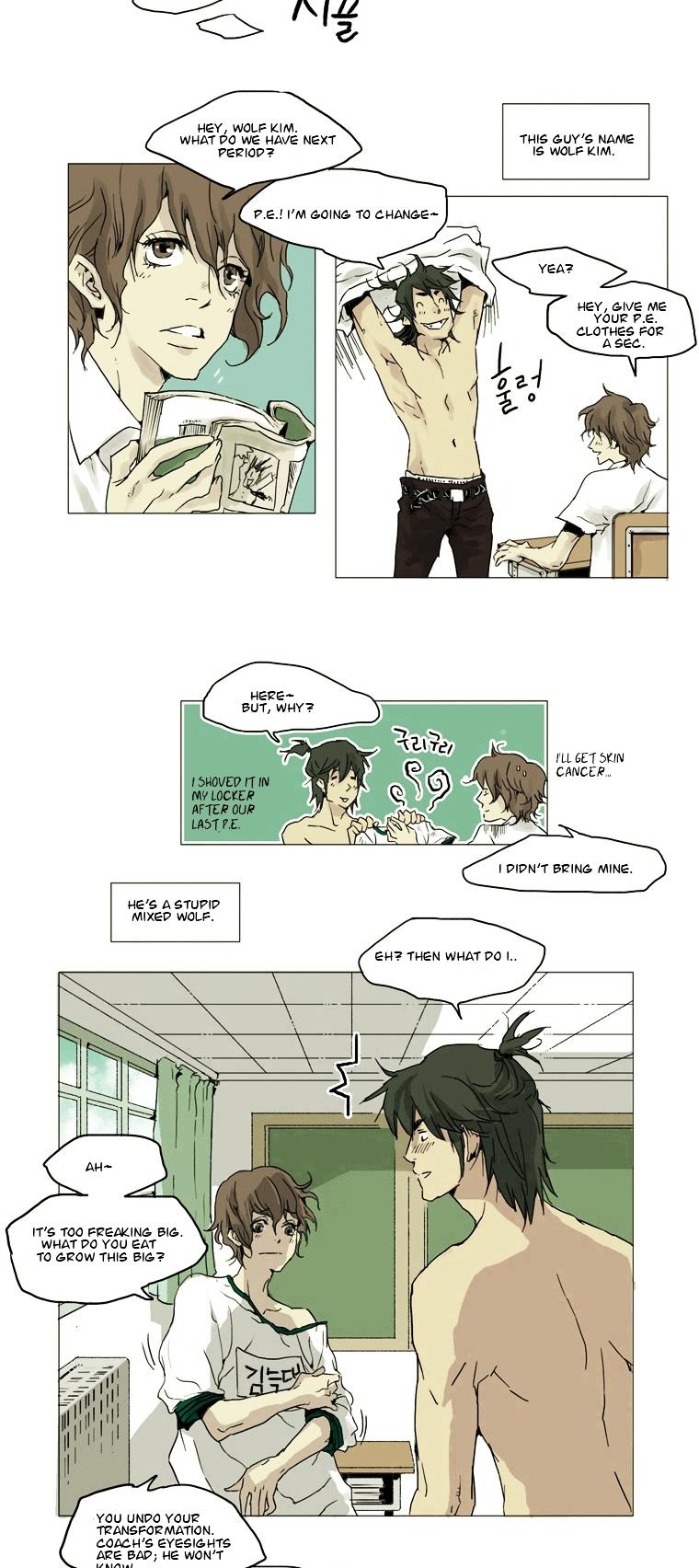 School in the Wild Chapter 1 page 4 - Chapter 1 : Squirrel Oh's Happy Diary
