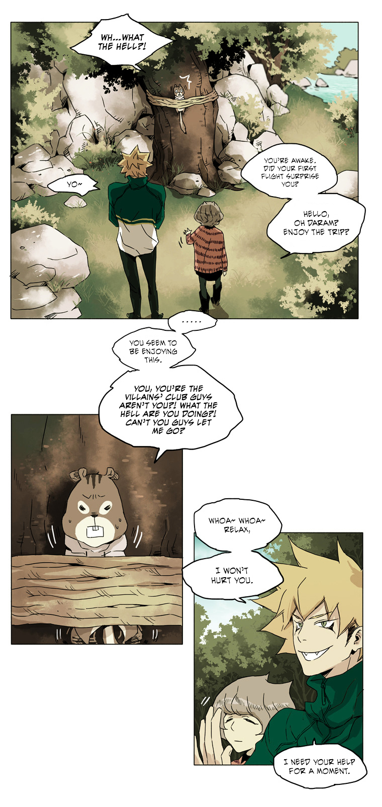 School in the Wild Chapter 11 page 14 - Chapter 11 : The Ways of the Villain...(3)