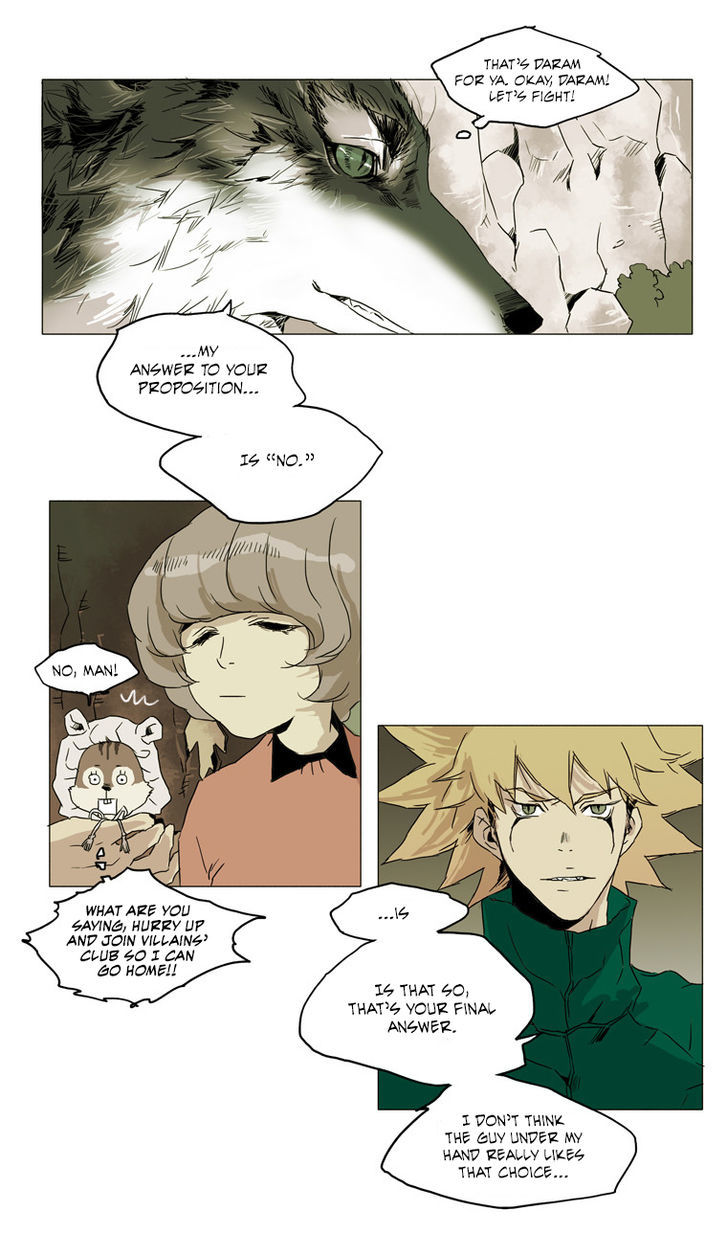 School in the Wild Chapter 13 page 19 - Chapter 13 : The Ways of the Villain...(5)