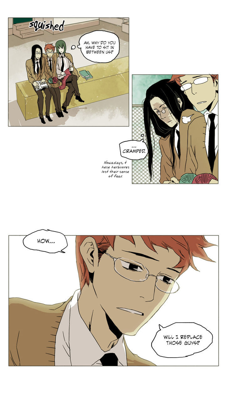 School in the Wild Chapter 15 page 18 - Chapter 15 : They Soon Had an Unhappiness Pride Battle... (1)