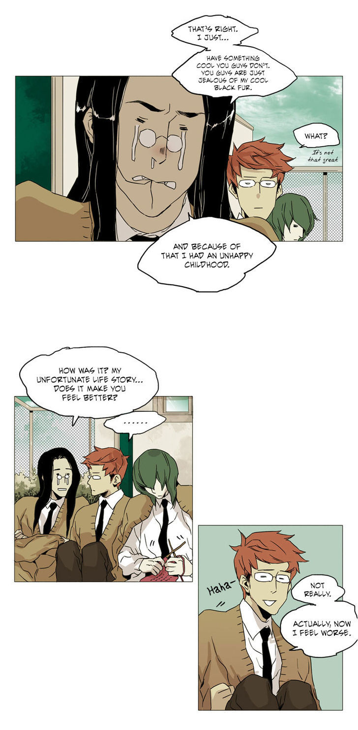 School in the Wild Chapter 16 page 7 - Chapter 16 : They Soon Had an Unhappiness Pride Battle... (2)
