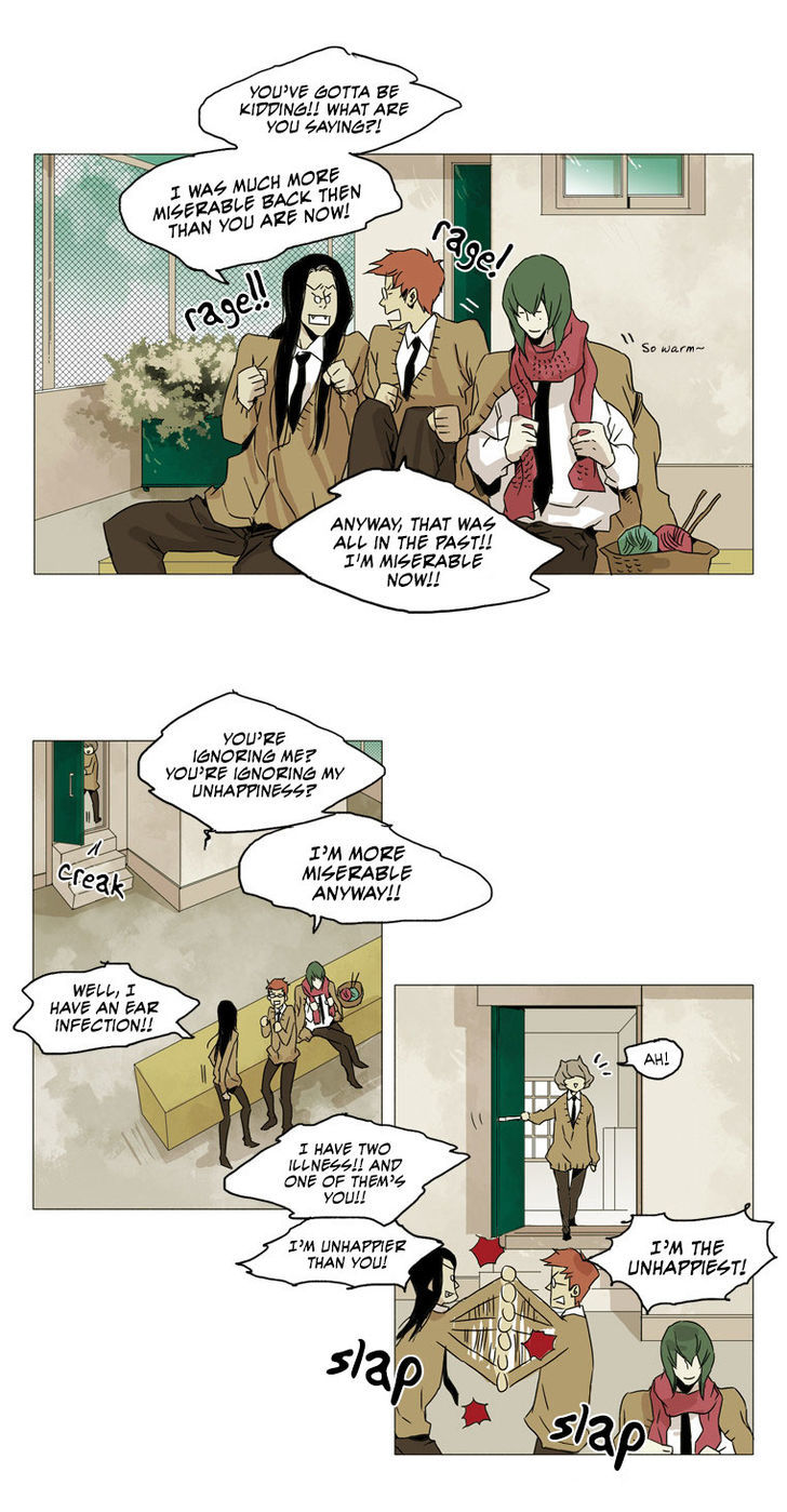 School in the Wild Chapter 16 page 8 - Chapter 16 : They Soon Had an Unhappiness Pride Battle... (2)