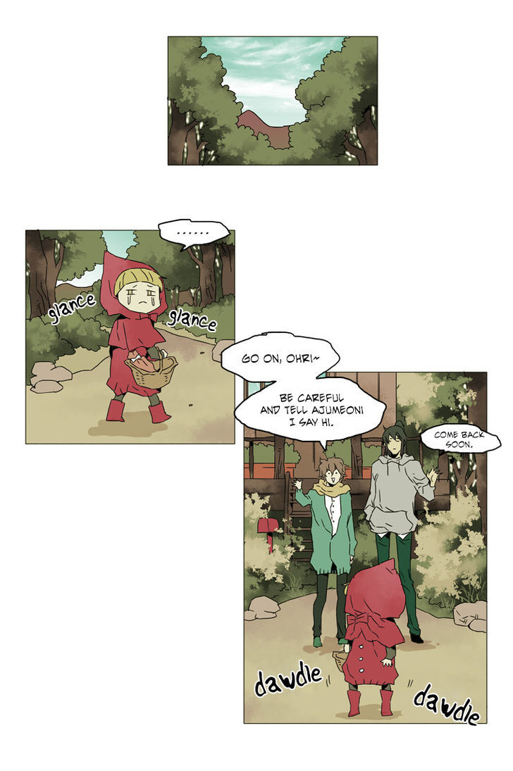School in the Wild Chapter 17 page 10 - Chapter 17 : Little Red Riding Duck and the Wolf Girls... (1)