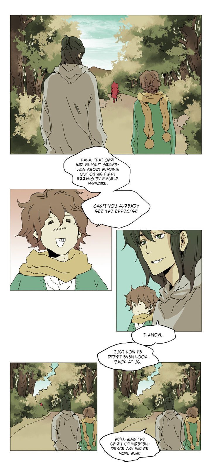 School in the Wild Chapter 17 page 14 - Chapter 17 : Little Red Riding Duck and the Wolf Girls... (1)