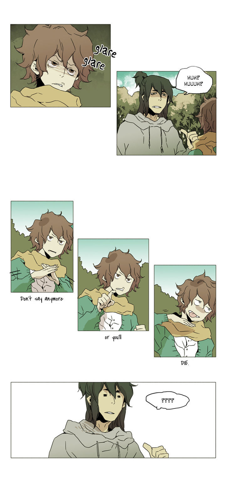School in the Wild Chapter 17 page 8 - Chapter 17 : Little Red Riding Duck and the Wolf Girls... (1)