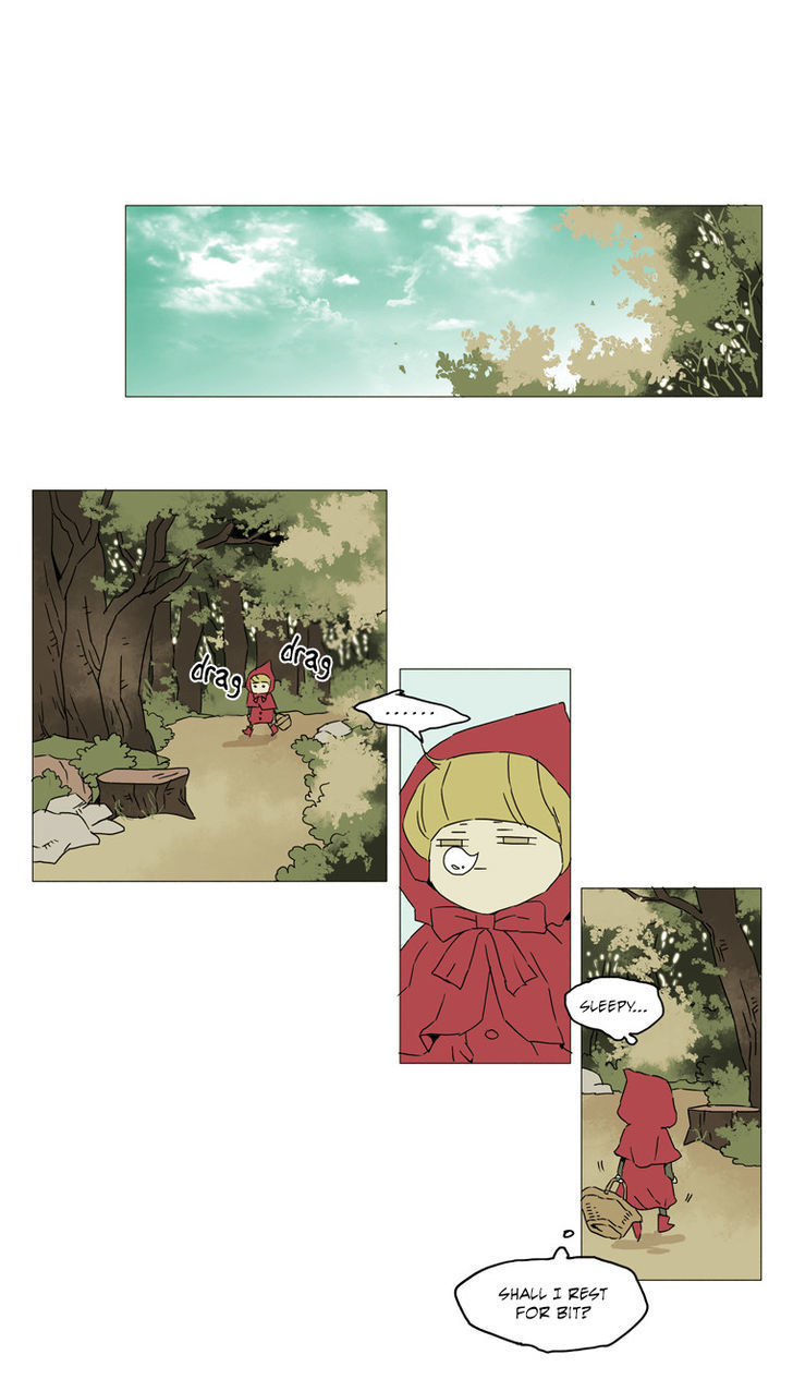 School in the Wild Chapter 18 page 10 - Chapter 18 : Little Red Riding Duck and the Wolf Girls... (2)