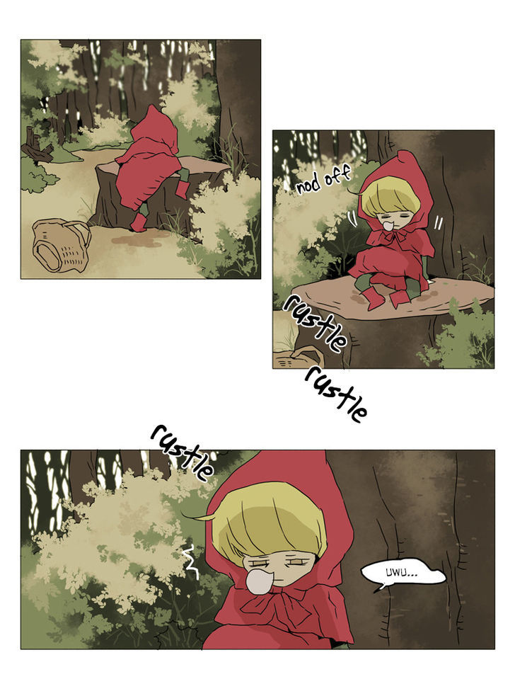 School in the Wild Chapter 18 page 11 - Chapter 18 : Little Red Riding Duck and the Wolf Girls... (2)