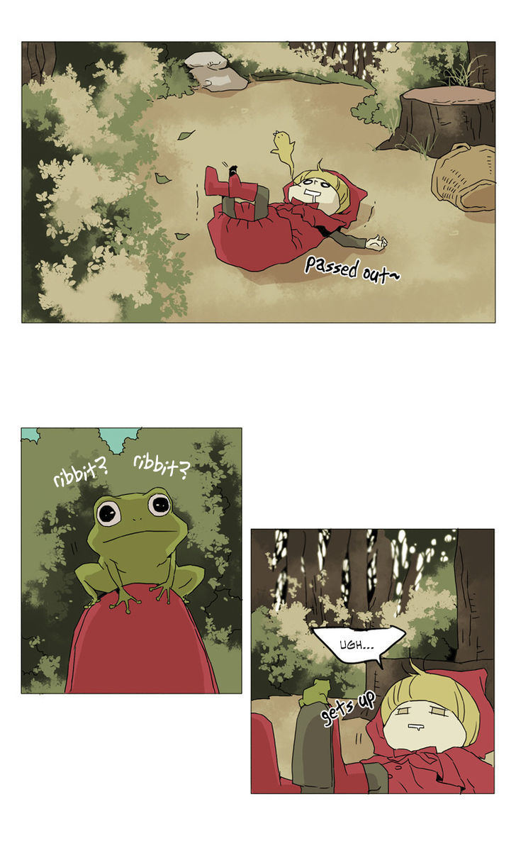 School in the Wild Chapter 18 page 14 - Chapter 18 : Little Red Riding Duck and the Wolf Girls... (2)
