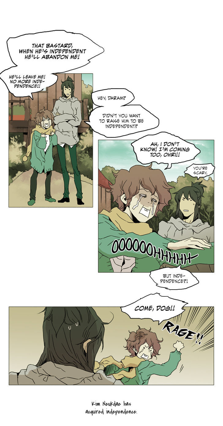 School in the Wild Chapter 18 page 2 - Chapter 18 : Little Red Riding Duck and the Wolf Girls... (2)
