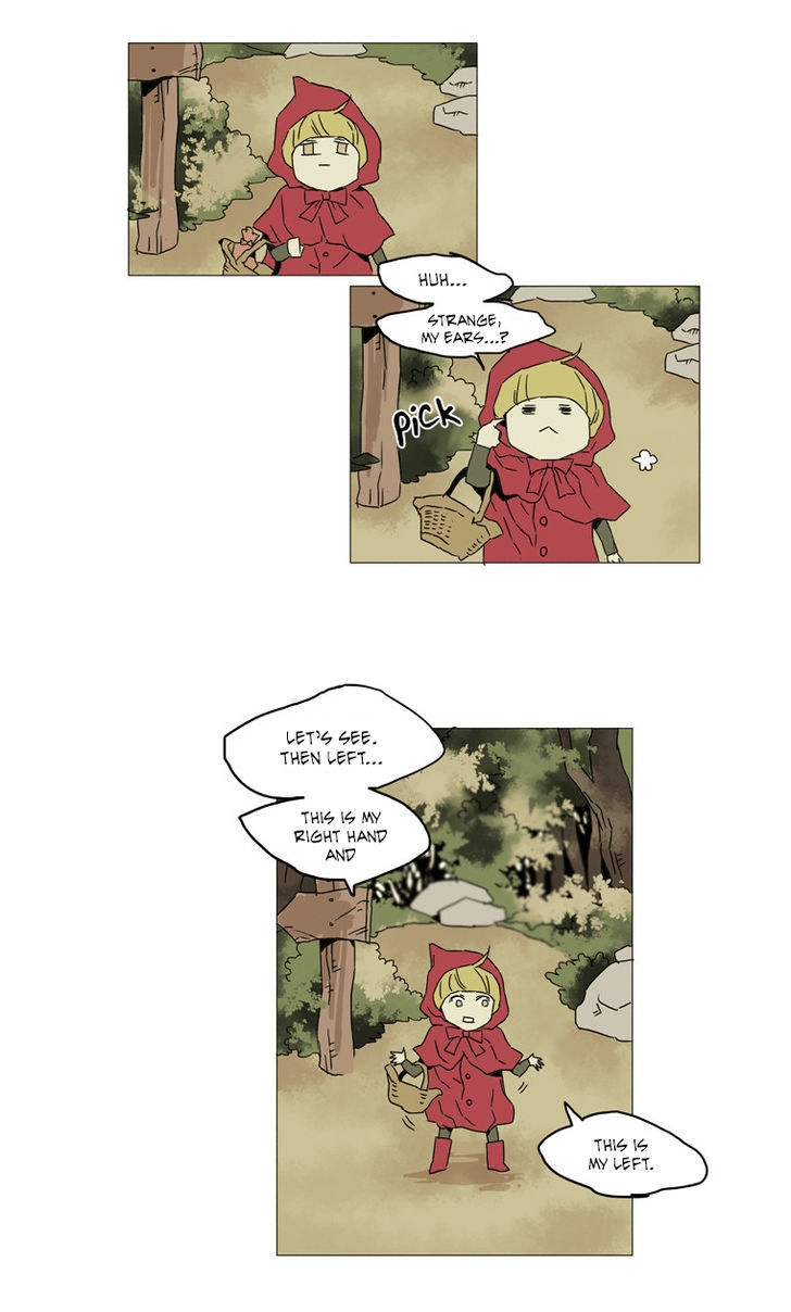 School in the Wild Chapter 18 page 7 - Chapter 18 : Little Red Riding Duck and the Wolf Girls... (2)