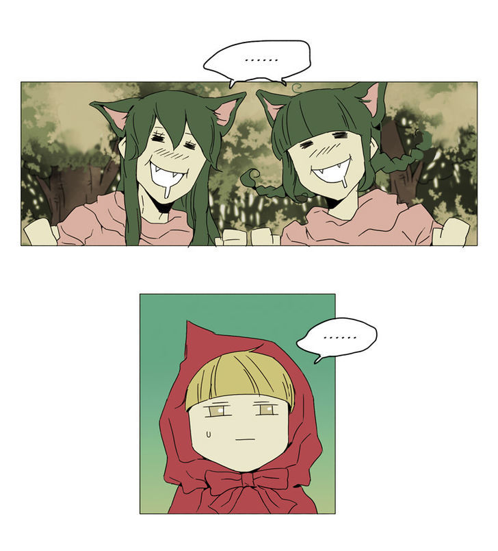 School in the Wild Chapter 19 page 11 - Chapter 19 : Little Red Riding Duck and the Wolf Girls... (3)