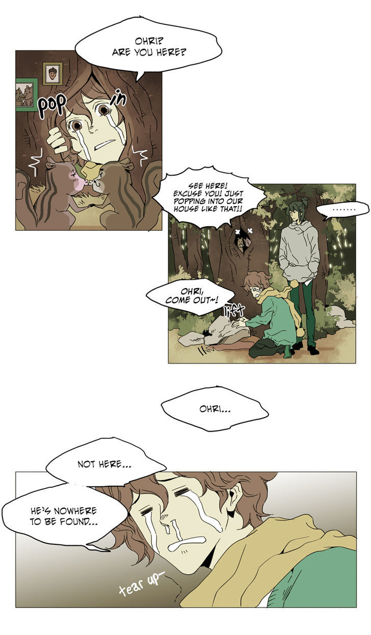 School in the Wild Chapter 19 page 2 - Chapter 19 : Little Red Riding Duck and the Wolf Girls... (3)
