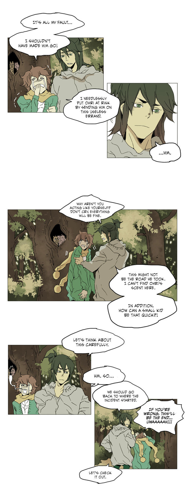 School in the Wild Chapter 19 page 3 - Chapter 19 : Little Red Riding Duck and the Wolf Girls... (3)