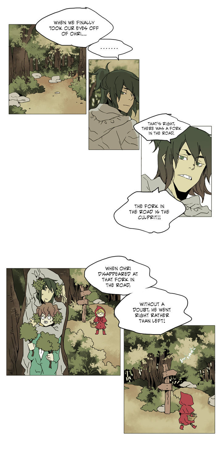 School in the Wild Chapter 19 page 4 - Chapter 19 : Little Red Riding Duck and the Wolf Girls... (3)
