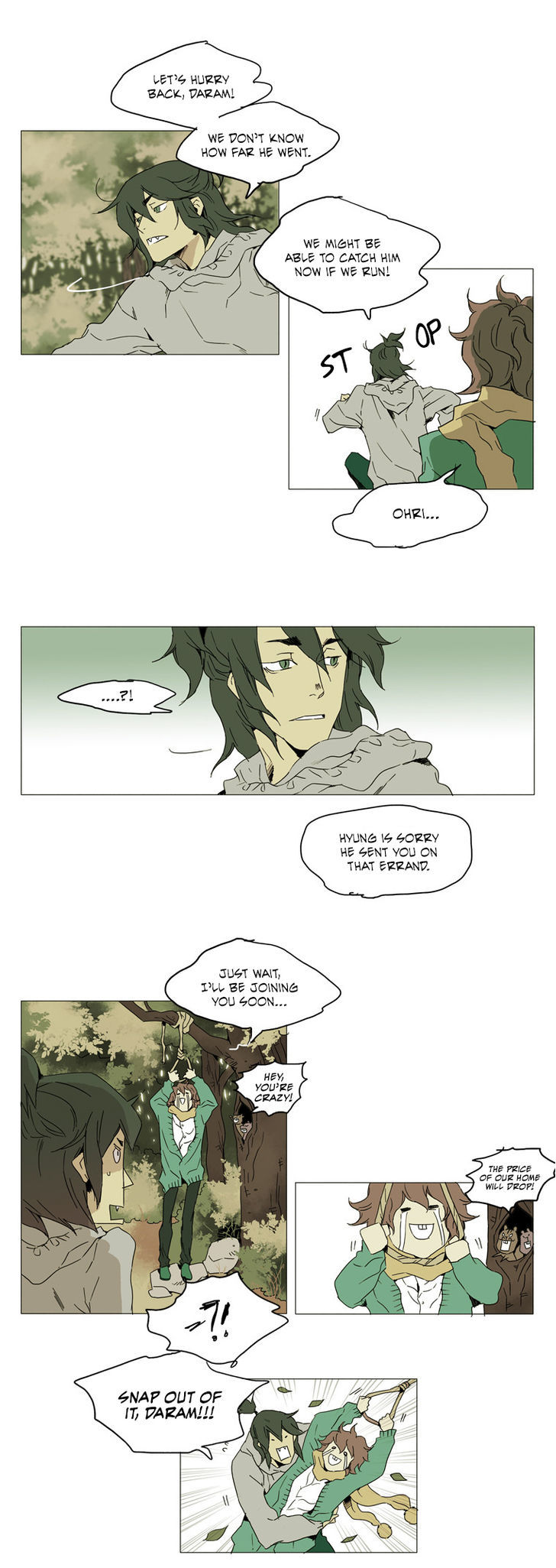 School in the Wild Chapter 19 page 5 - Chapter 19 : Little Red Riding Duck and the Wolf Girls... (3)